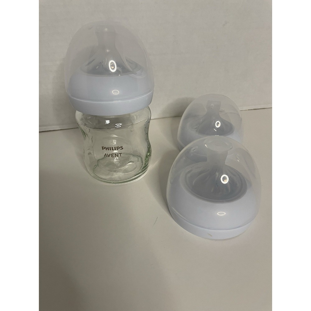 Philips Avent Natural 4oz Glass Bottle